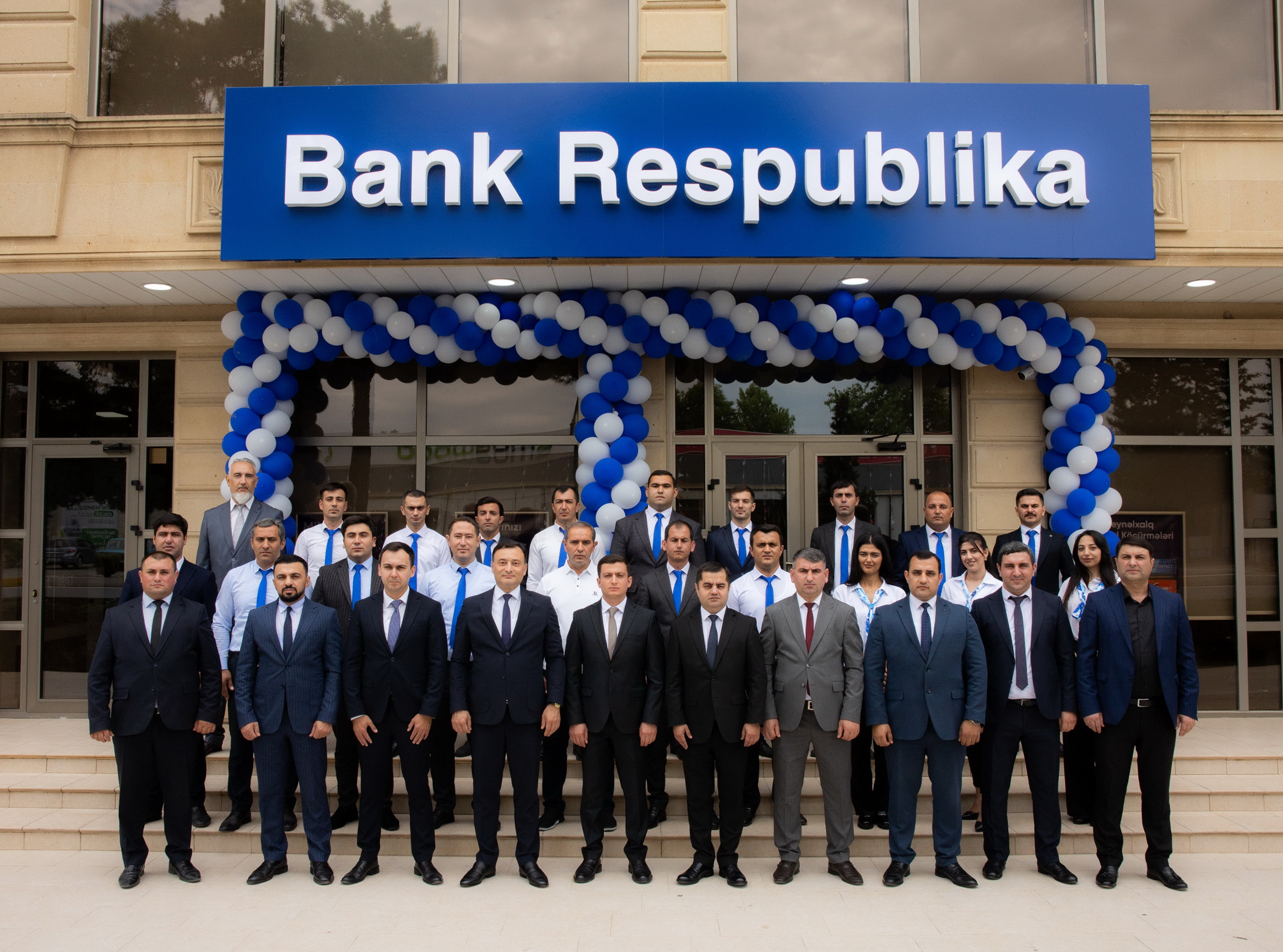 Bank Respublika Beyləqanda yeni filialını açdı - FOTOLAR