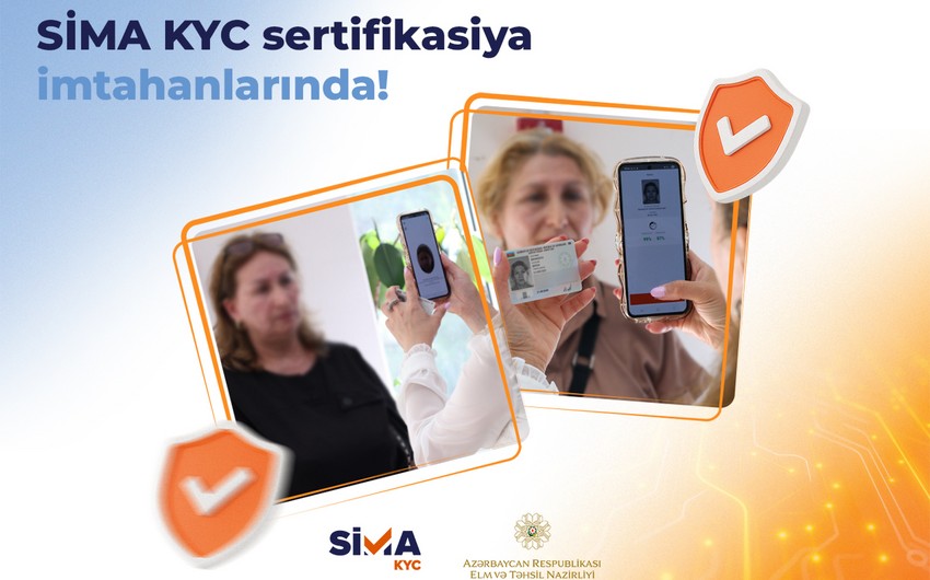 Sertifikatlaşdırma imtahanlarında müəllimlərin şəxsiyyəti SİMA ilə təsdiq edilib