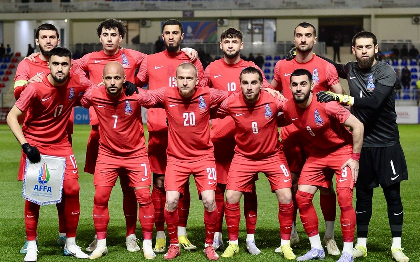 Azərbaycan millisi FIFA reytinqində 3 pillə gerilədi