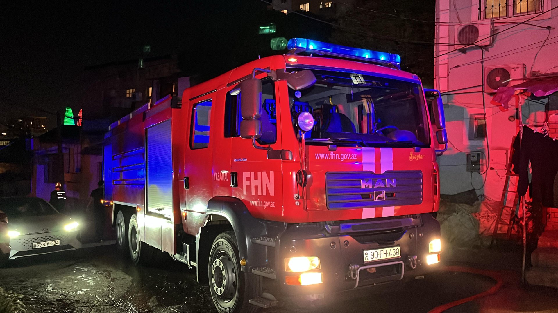 Şəmkirdə yaşayış binasında baş verən yanğın məhdudlaşdırıldı