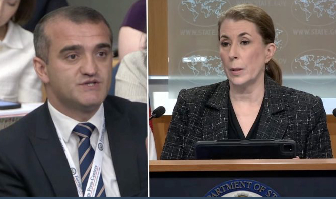 ABŞ Dövlət Departamenti azərbaycanlı jurnalistin sualını cavablandırdı: “Azərbaycan və Ermənistanın sülh istəyini dəstəkləyirik”
