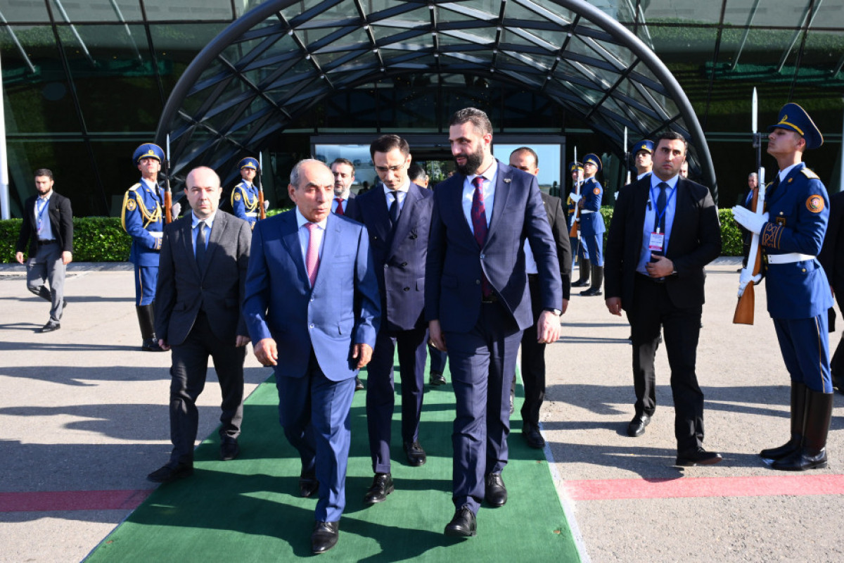 Əhməd Əl Şaraanın Azərbaycana səfəri başa çatdı - FOTO
