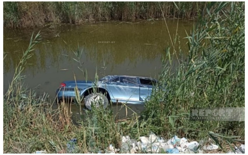 Salyanda avtomobil su kanalına aşıb, üç nəfər ölüb
