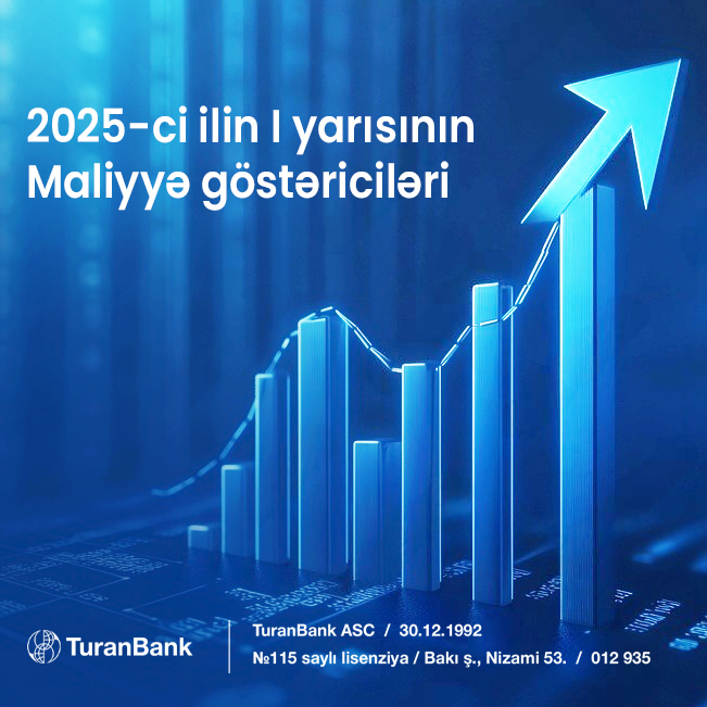 TuranBank 2025-ci ilin I yarısının nəticələrini elan edib