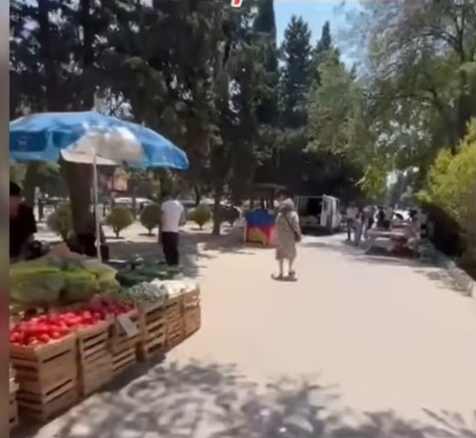 Yasamalda küçə ticarəti problemi bitmir - VİDEO