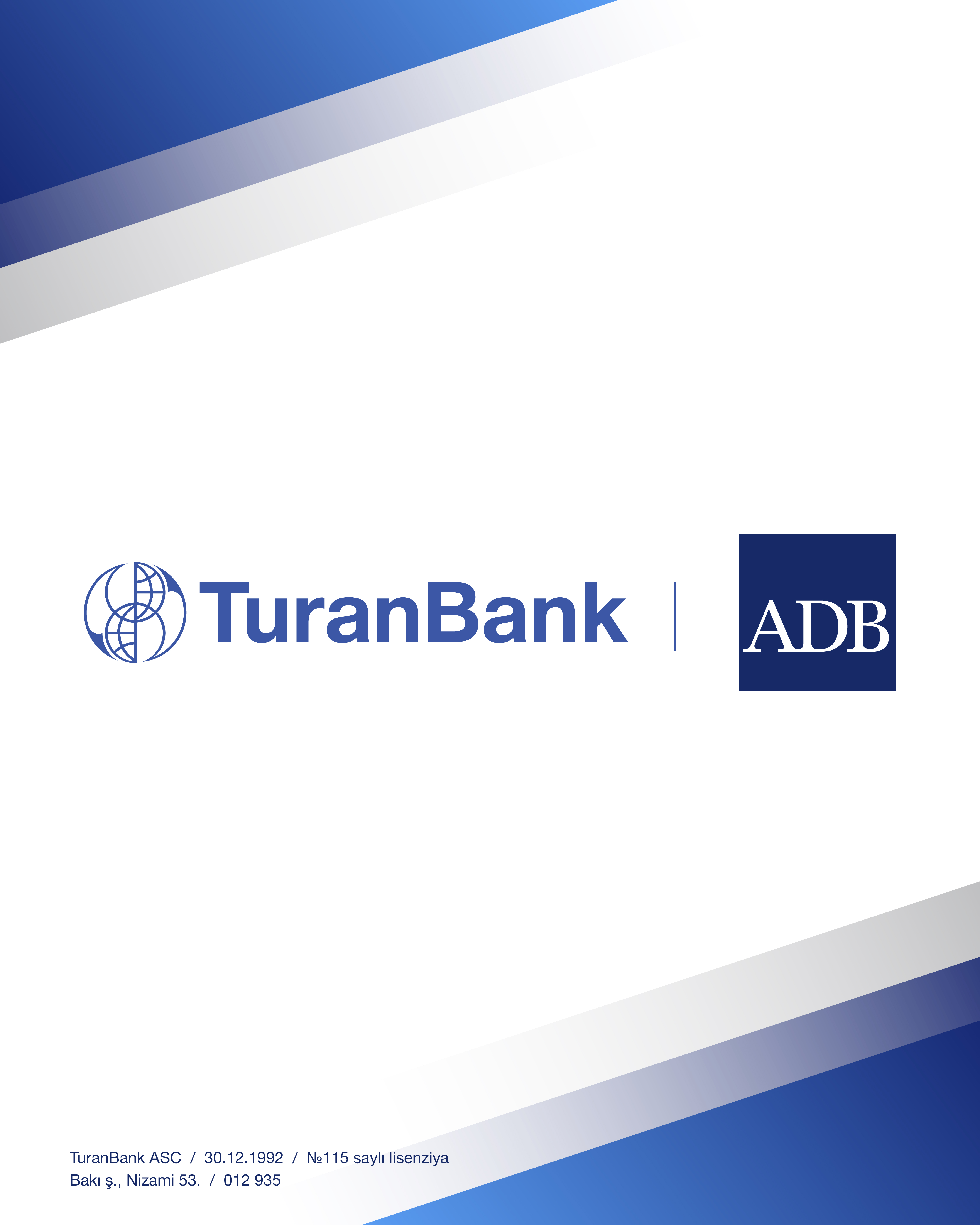 TuranBank zəmanət tranzaksiyasını Asiya İnkişaf Bankı ilə reallaşdırmağa başlayıb