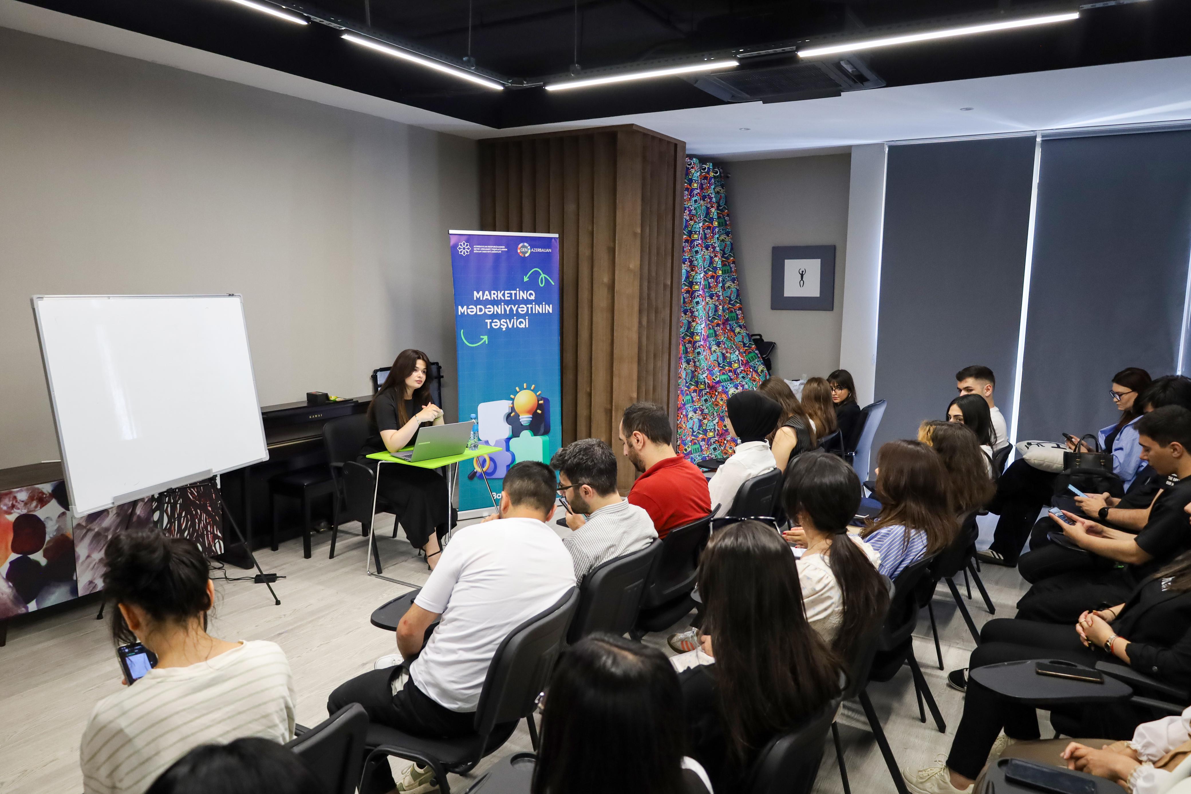 “Marketinq Mədəniyyətinin Təşviqi” layihəsi uğurla yekunlaşdı - FOTOLAR