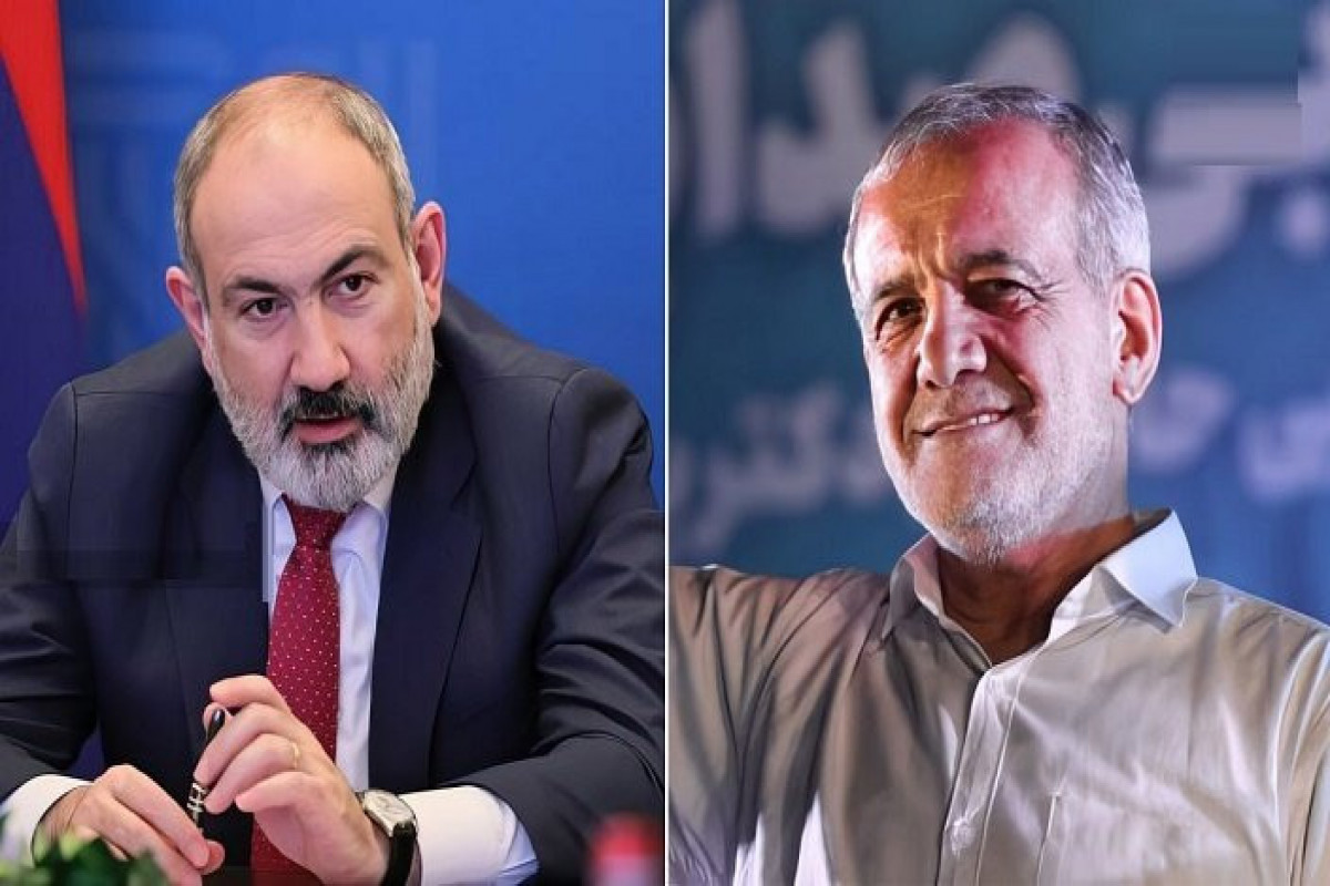 Paşinyan Pezeşkianı Ermənistana səfərə dəvət edib