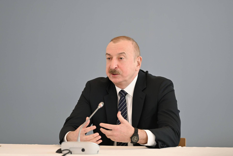 Azərbaycan Prezidenti Ermənistanla sülh müqaviləsinin hansı halda imzalana biləcəyini açıqlayıb