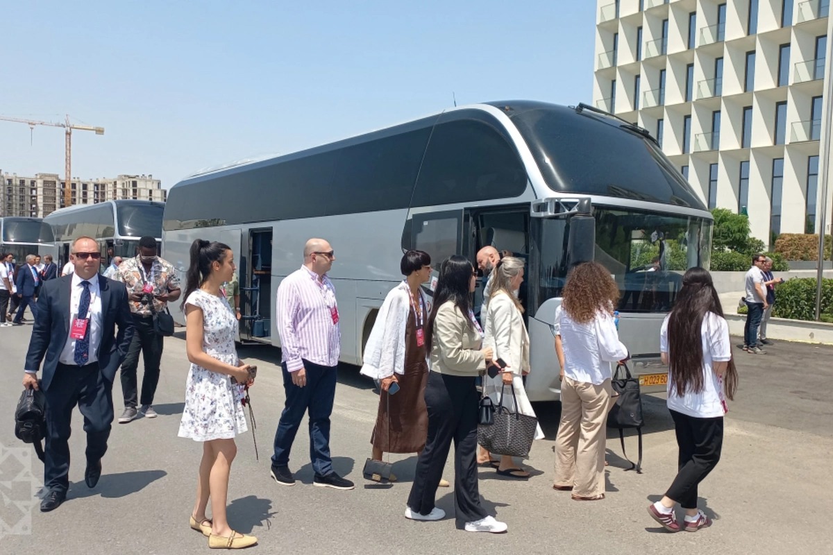 III Şuşa Qlobal Media Forumunun iştirakçıları Ağdama səfər ediblər