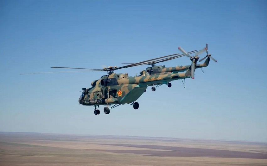 Qazaxıstanda hərbi helikopter radarlardan itdi