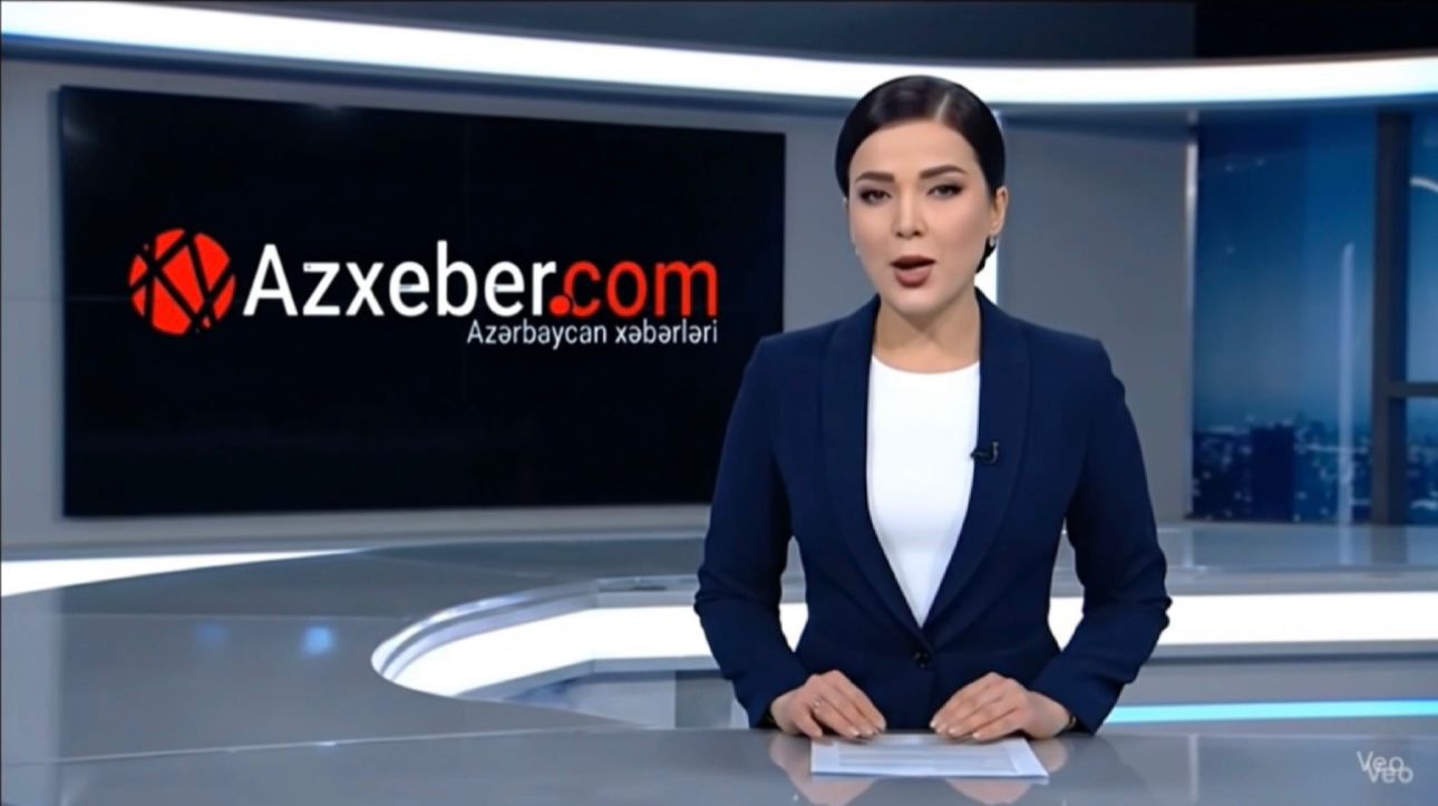 Azxeber.com-dan ilk: Süni intellekt aparıcı ilə xəbərlər başlayır - VİDEO