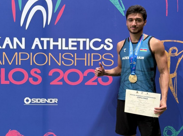 Azərbaycanlı atlet qızıl medal qazanıb