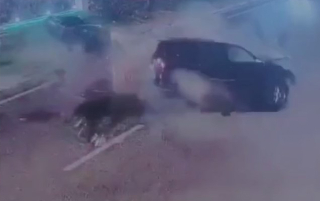 33 yaşlı Günelin öldüyü dəhşətli qəzanın görüntüləri - Video