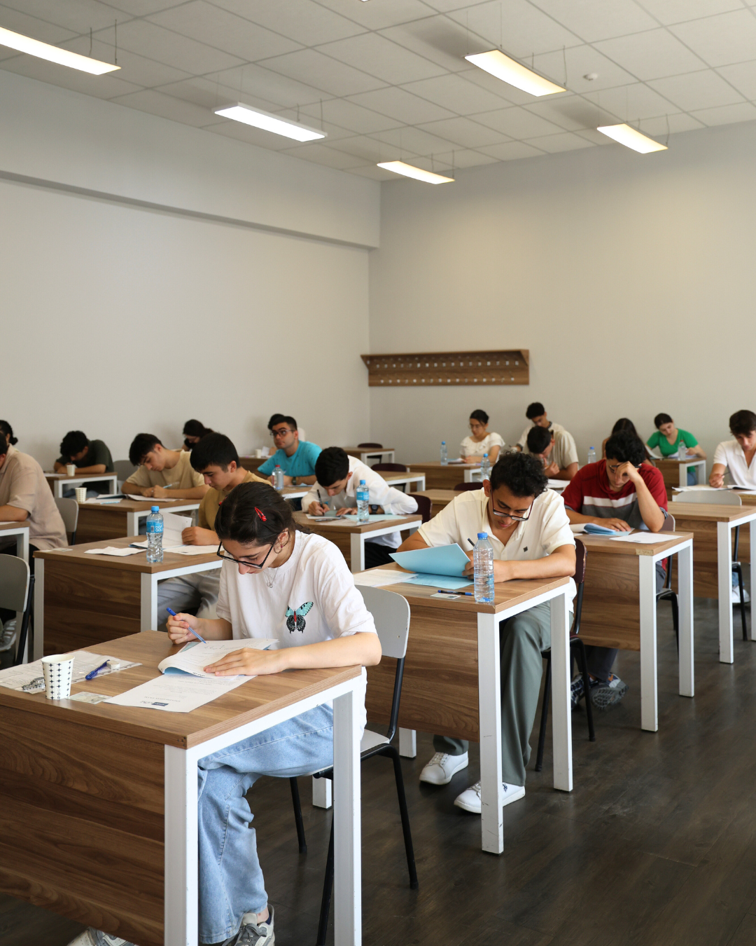 UFAZ-da 10-cu dəfə qəbul imtahanları keçirilib - FOTOLAR