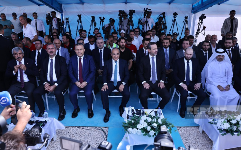 Azərbaycan qazının Suriyaya nəql olunma mərasimi keçirilib