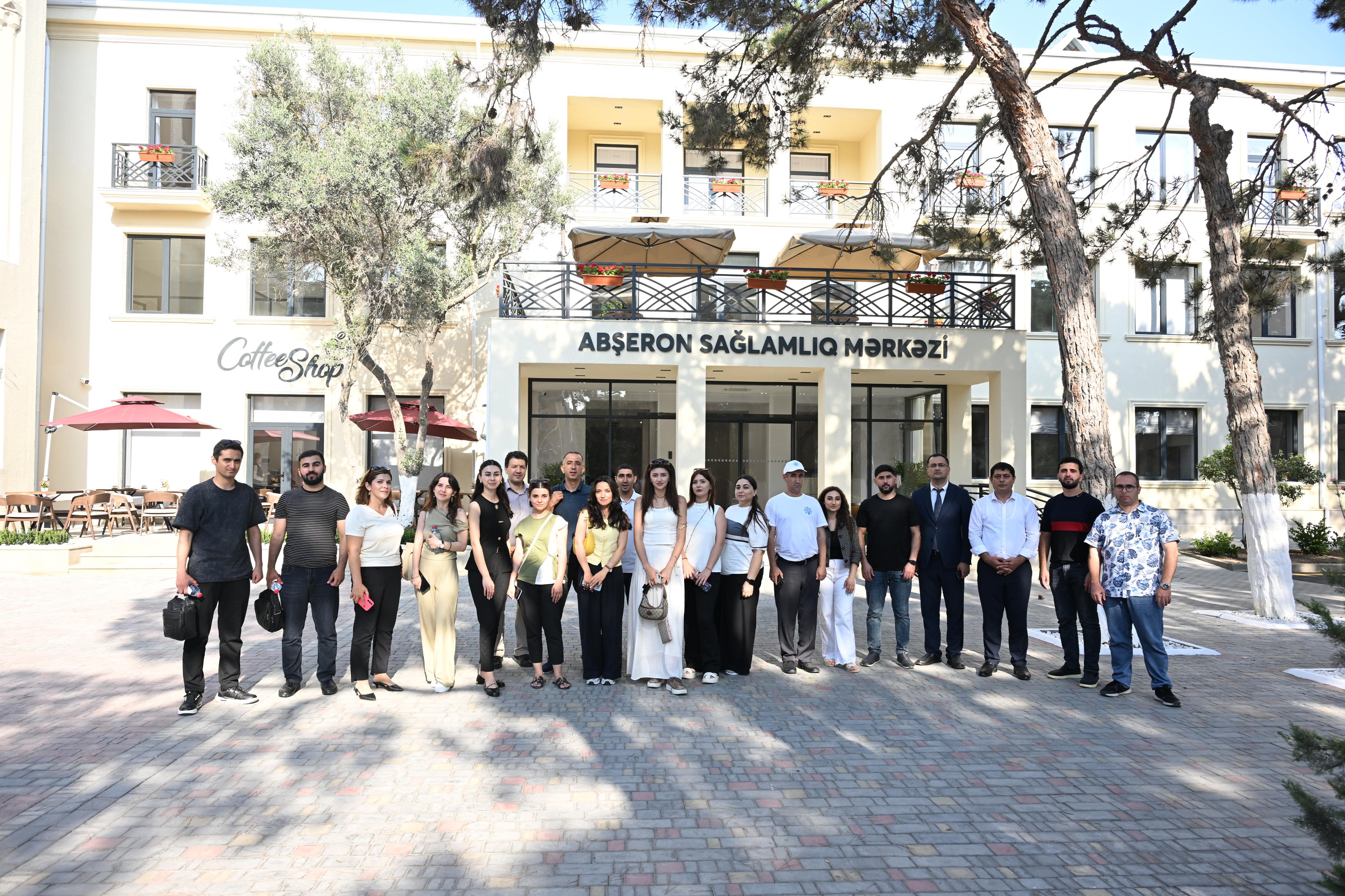 AHİK-in “Abşeron” mədə-bağırsaq təyinatlı sanatoriyasına mediatur təşkil olunub