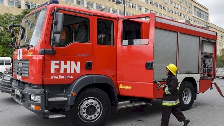 Bakıda ev yanıb, bir nəfər xəsarət alıb