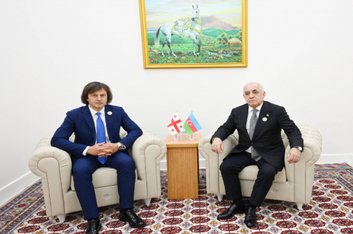 Azərbaycan və Gürcüstan Baş nazirləri görüşüb