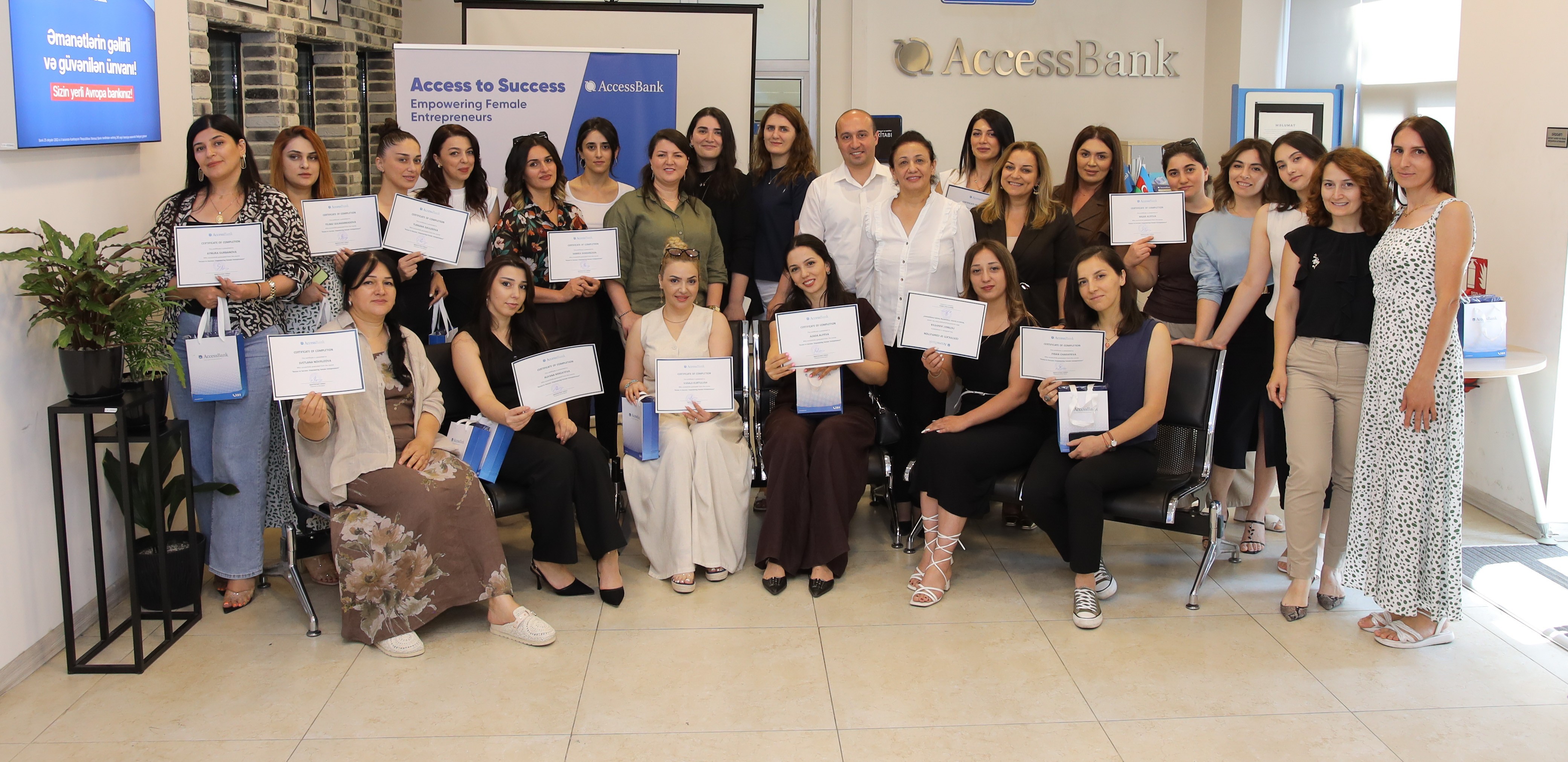 Access2Success artıq regionlarda — AccessBank-dan Zaqatalada qadın sahibkarlara dəstək
