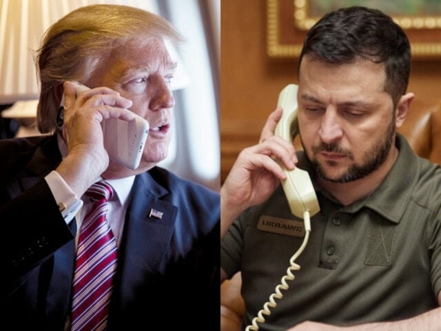 Zelenski Trampla telefon danışığının təfərrüatlarını açıqlayıb