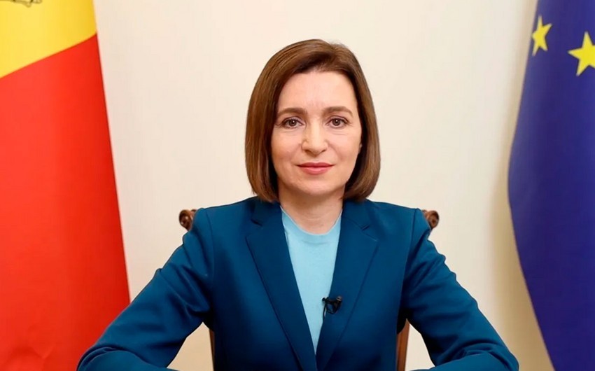 Maya Sandu Azərbaycan və Ermənistanı təbrik edib