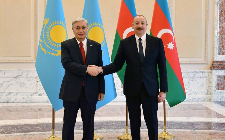 Qazaxıstan Prezidenti Azərbaycan liderini təbrik etdi