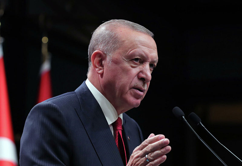 Ərdoğan: Güclü zəlzələ ilə əlaqədar olaraq bütün qurumlar hərəkətə keçiblər