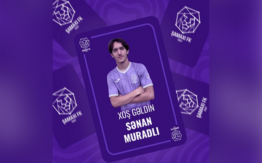 "Şamaxı" heyətini yeni futbolçu ilə gücləndirib