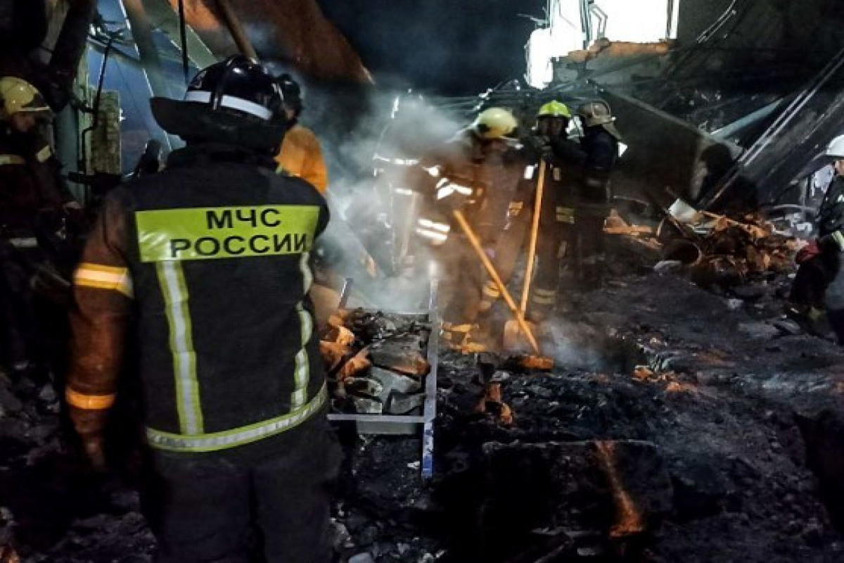 Rusiyada barıt zavodunda partlayışda ölənlərin sayı 14-ə çatıb