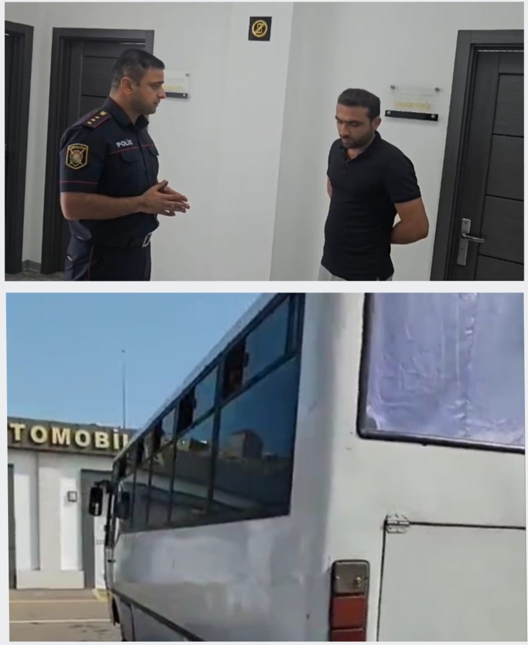 Sərxoş vəziyyətdə sərnişin daşıyan avtobus sürücüsü həbs edildi