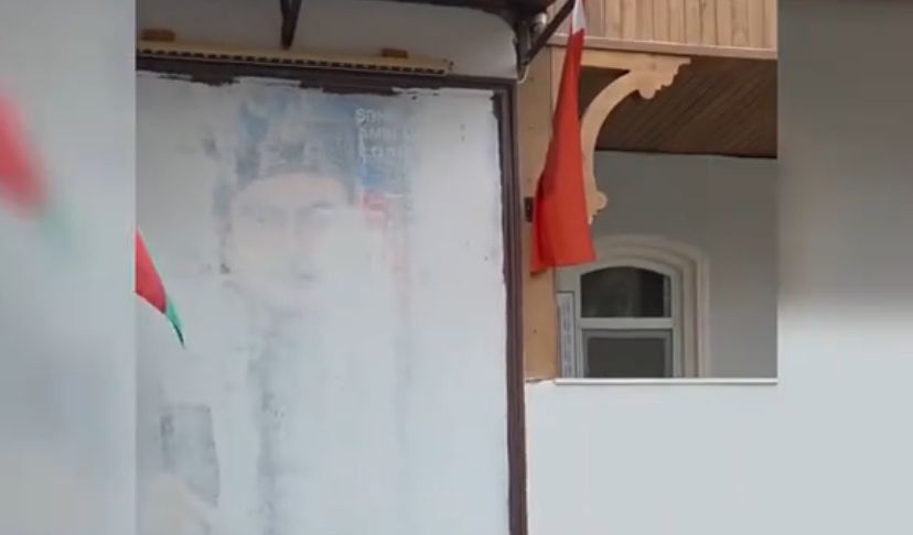 Göygöldə şəhidin fotosuna hörmətsizlik edilib? - AÇIQLAMA - VİDEO