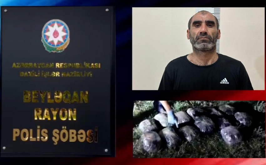Beyləqanda 16 kiloqram marixuana və həşiş aşkarlanıb