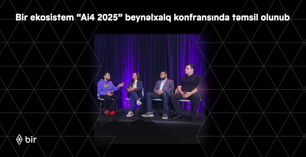 Bir ekosistem “Ai4 2025” beynəlxalq konfransında təmsil olunub