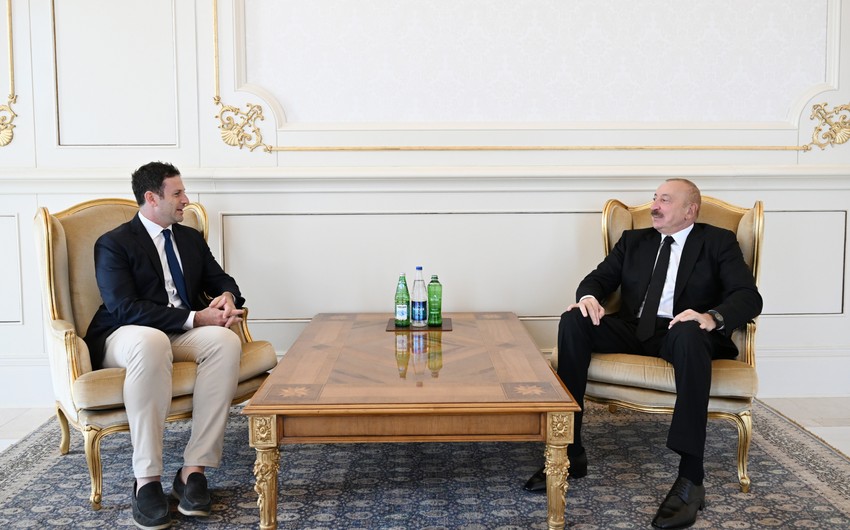 İlham Əliyev Cared Koheni qəbul etdi - FOTOLAR