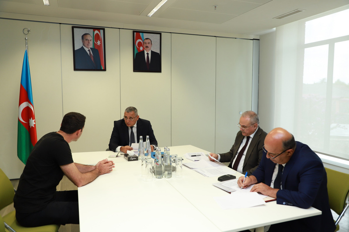 Mürsəl İbrahimov Qaxda vətəndaşları qəbul etdi