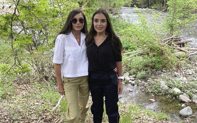 Leyla Əliyeva Mehriban Əliyevanın doğum günü münasibətilə paylaşım edib