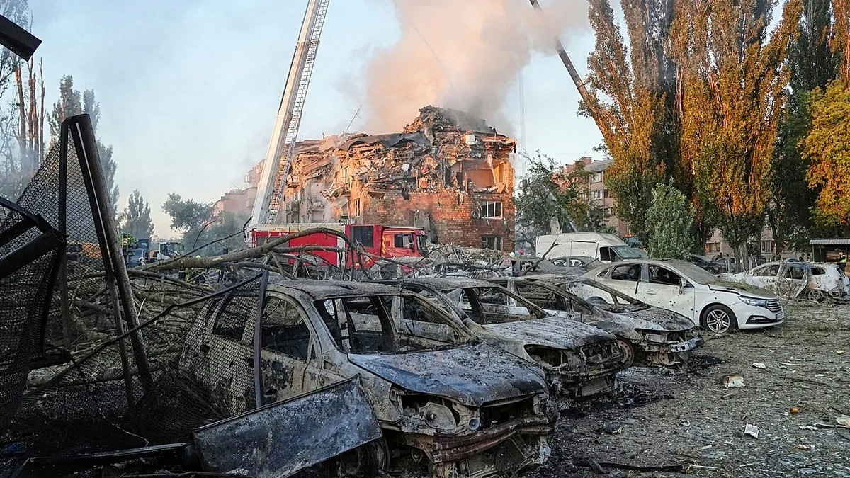 Rusiya Kiyevə bomba atdı: 23 ölü
