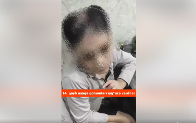 Ana-atasız uşağa işgəncələr verilib?
