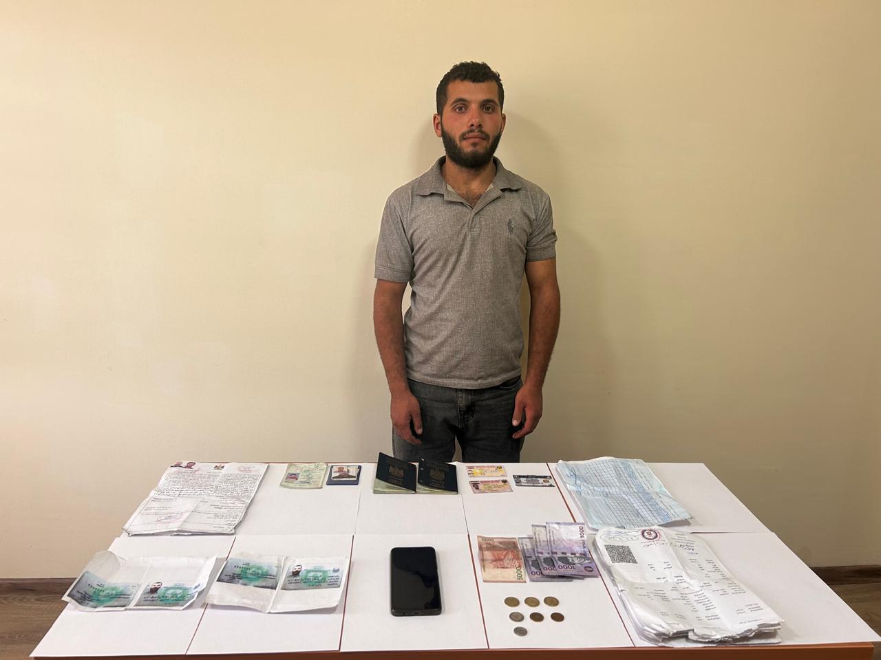 Ermənistandan Azərbaycana keçmək istəyən şəxs saxlanılıb