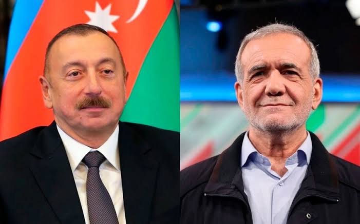 Çində Pezeşkiyandan İlham Əliyevə sual: "Barışdınız?"