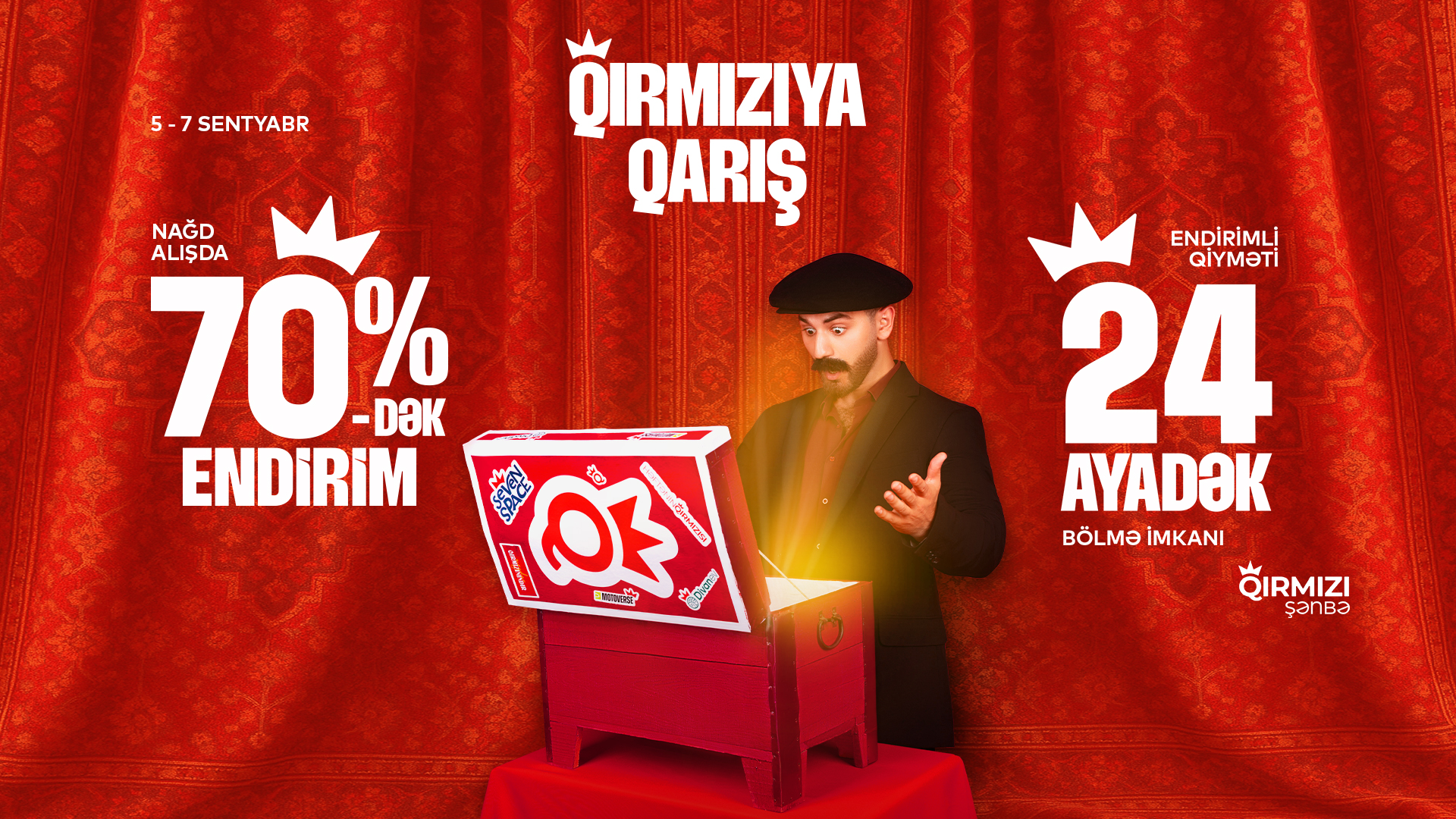 “Qırmızıya qarış!” - “Baku Electronics”də 70%-dək ENDİRİM