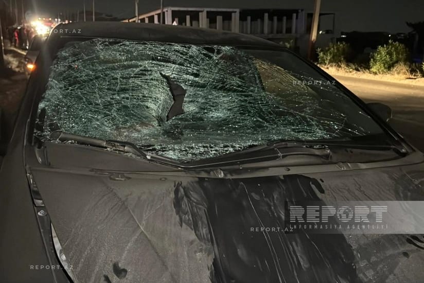 Abşeronda "Honda" piyadanı vurub öldürdü