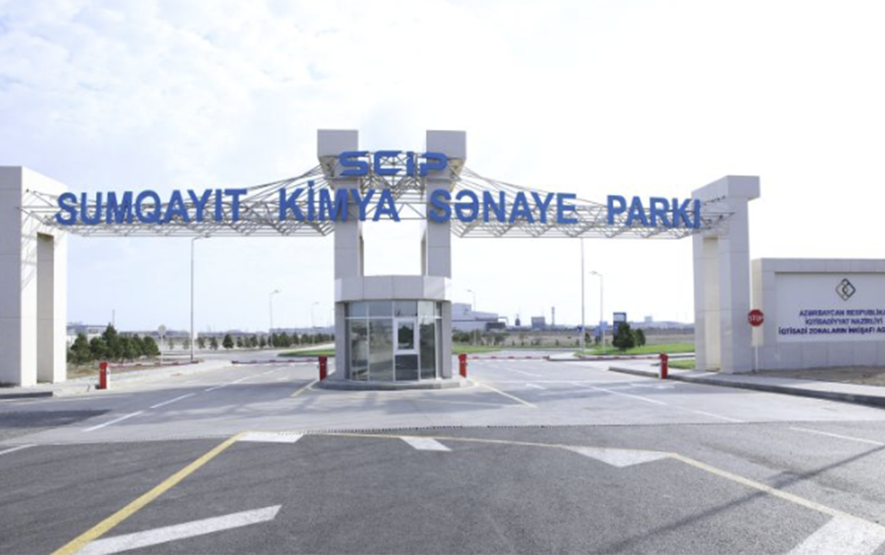 Sumqayıt Kimya Sənaye Parkının adı dəyişdirildi