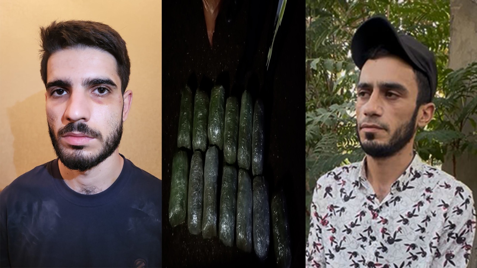 Polisin saxladığı kuryerlərdən 31 kq narkotik vasitə aşkarlandı