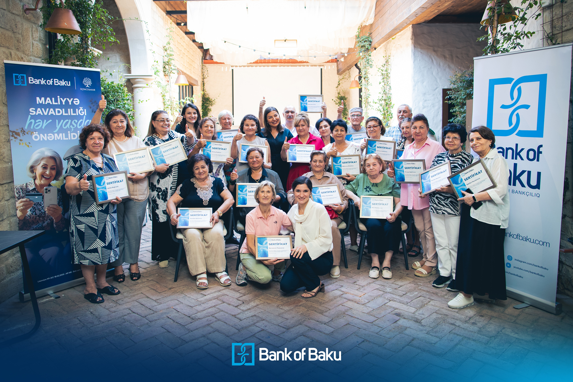 Maliyyə savadlılığı hər yaşda önəmlidir – Bank of Baku-dan təlim