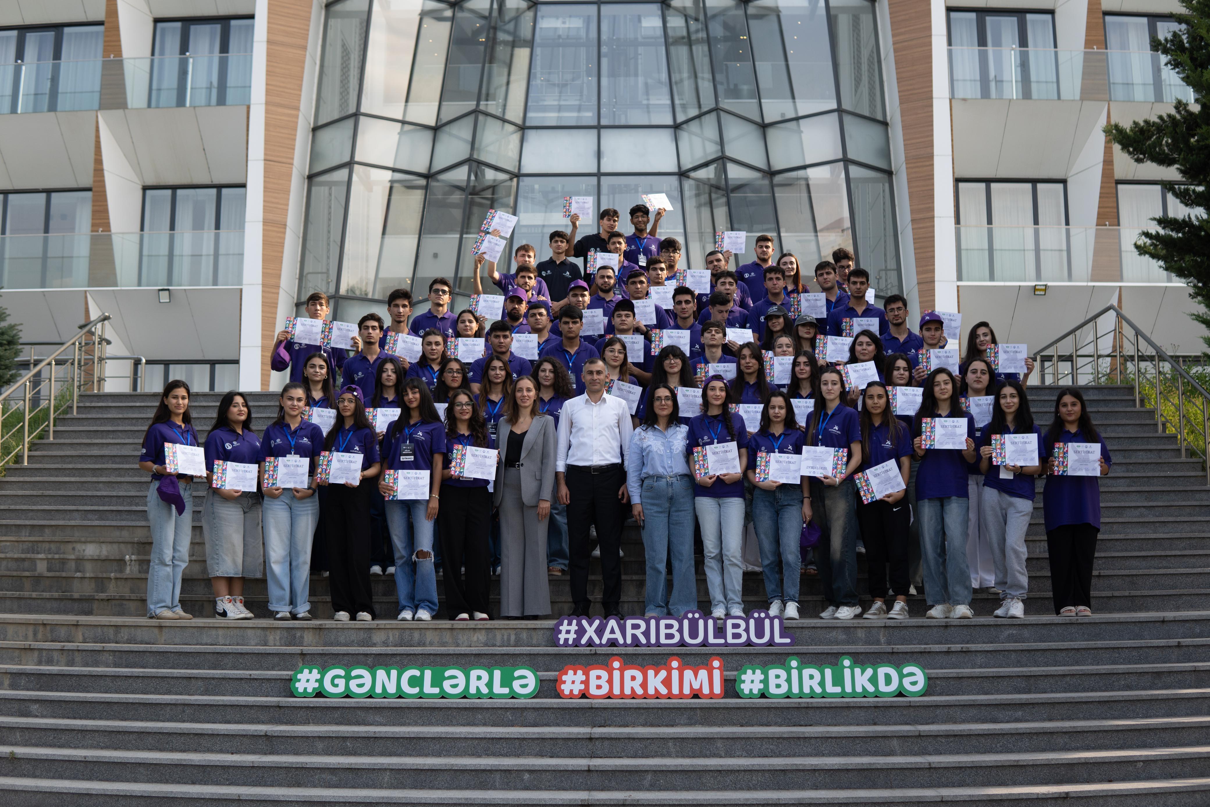 “Xarıbülbül” yay düşərgəsi yekunlaşdı - FOTOLAR