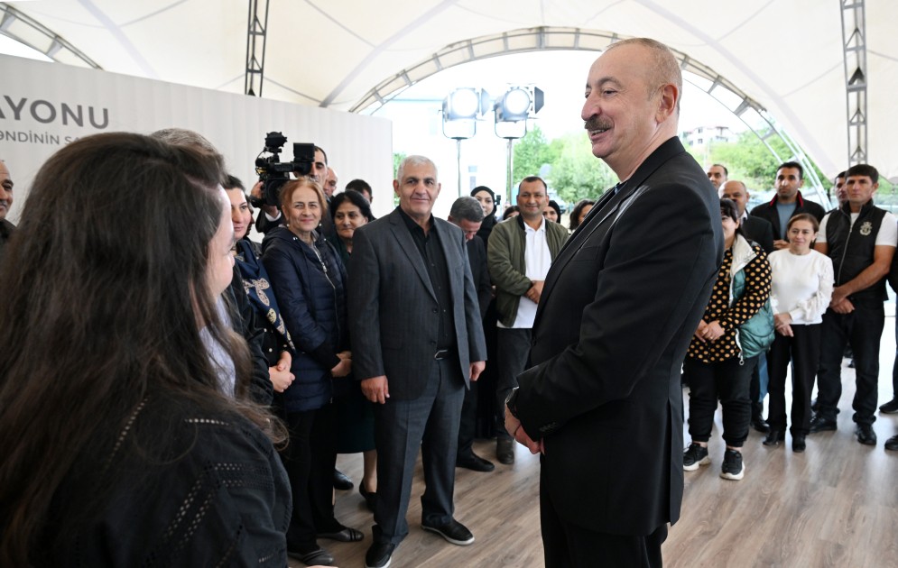 Azərbaycan Prezidenti: Qarabağda və Zəngəzurda gedən quruculuq dünyanın heç bir yerində yoxdur