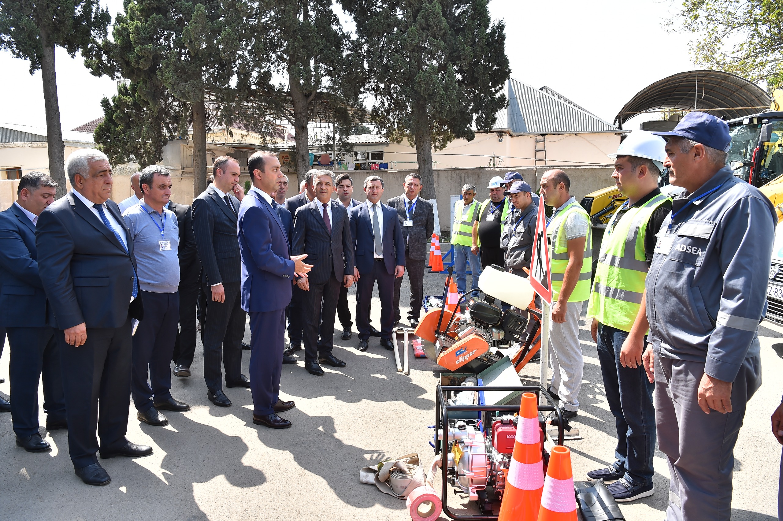 III MDB Oyunları ilə əlaqədar Gəncə şəhərinin su təchizatına baxış keçirilib - Videoreportaj