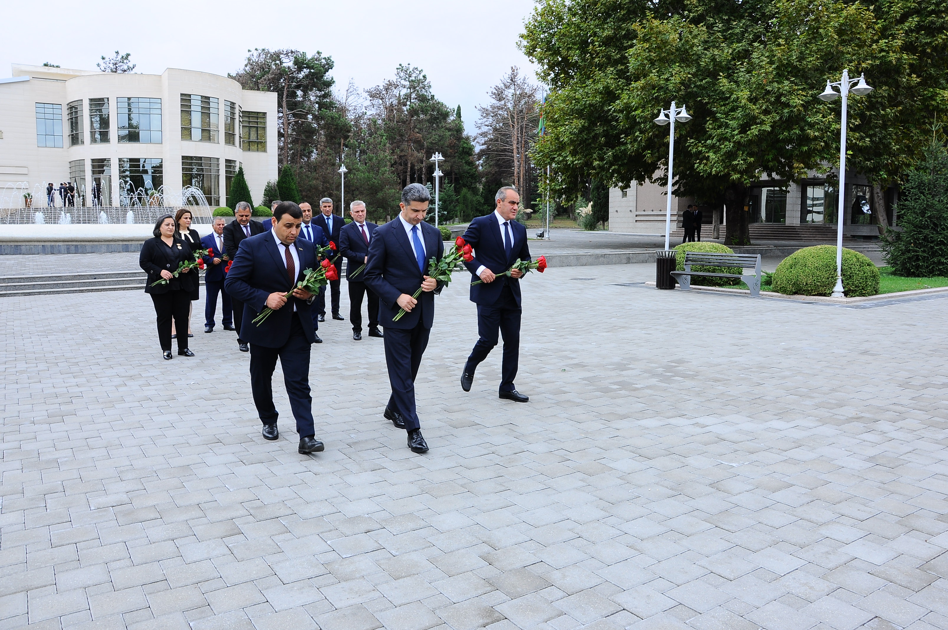 Naftalanda 20 sentyabr Dövlət Suverenliyi Günü ilə bağlı tədbir keçirilib - FOTOLAR